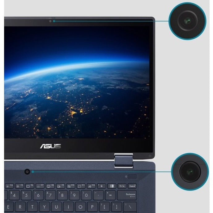 Asus ExpertBook B3 Flip B3402 B3402FEA-XH53T 14" Touchscreen Convertible 2 in 1 Notebook - Full HD - 1920 x 1080 - Intel Core i5 11th Gen i5-1135G7 Quad-core (4 Core) 2.40 GHz - 16 GB Total RAM - 256 GB SSD - Star Black