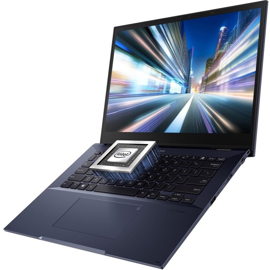 Asus ExpertBook B7 Flip B7402F B7402FEA-XH77TS 14" Touchscreen Convertible Notebook - WUXGA - 1920 x 1200 - Intel Core i7 11th Gen i7-1195G7 Quad-core (4 Core) 2.90 GHz - 32 GB Total RAM - 1 TB SSD - Star Black