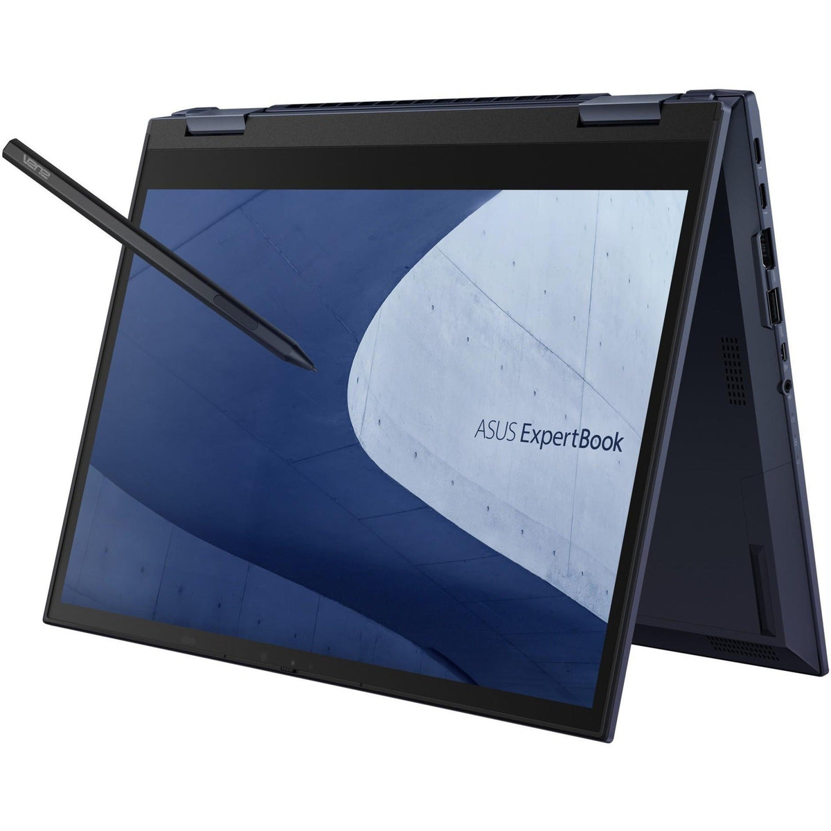 Asus ExpertBook B7 Flip B7402F B7402FEA-XH77TS 14" Touchscreen Convertible Notebook - WUXGA - 1920 x 1200 - Intel Core i7 11th Gen i7-1195G7 Quad-core (4 Core) 2.90 GHz - 32 GB Total RAM - 1 TB SSD - Star Black