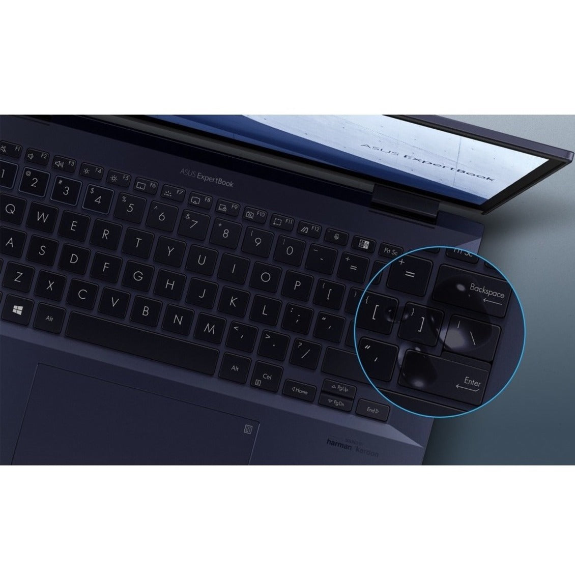 Asus ExpertBook B7 Flip B7402F B7402FEA-XH77TS 14" Touchscreen Convertible Notebook - WUXGA - 1920 x 1200 - Intel Core i7 11th Gen i7-1195G7 Quad-core (4 Core) 2.90 GHz - 32 GB Total RAM - 1 TB SSD - Star Black
