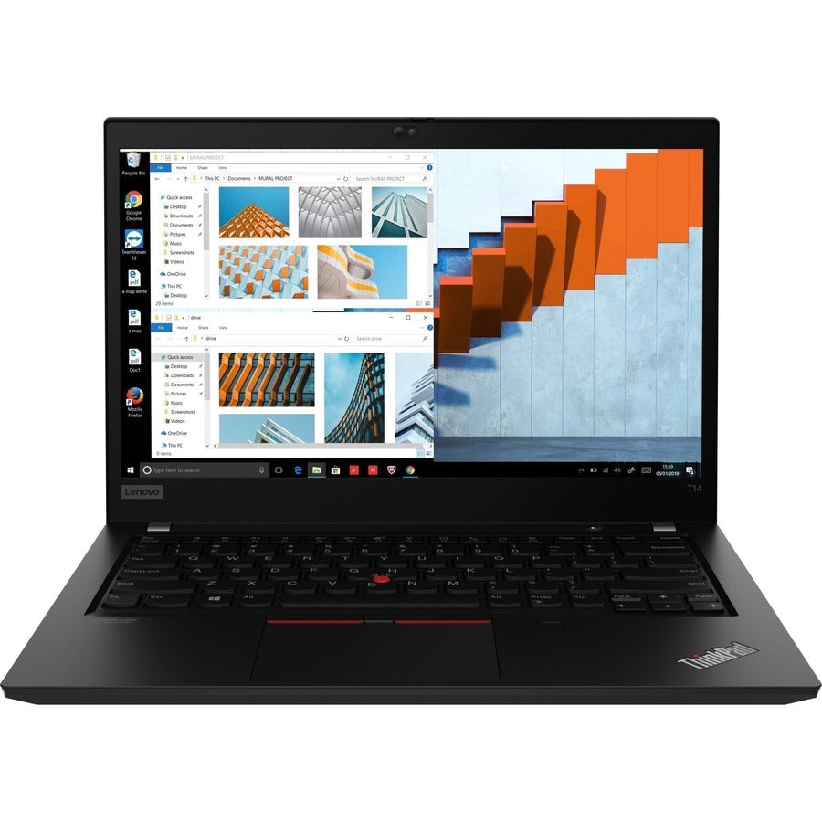 Lenovo ThinkPad T14 Gen 2 20XLS24H0A 14" Touchscreen Notebook - Full HD - 1920 x 1080 - AMD Ryzen 5 PRO 5650U Hexa-core (6 Core) 2.30 GHz - 16 GB Total RAM - 256 GB SSD - Black