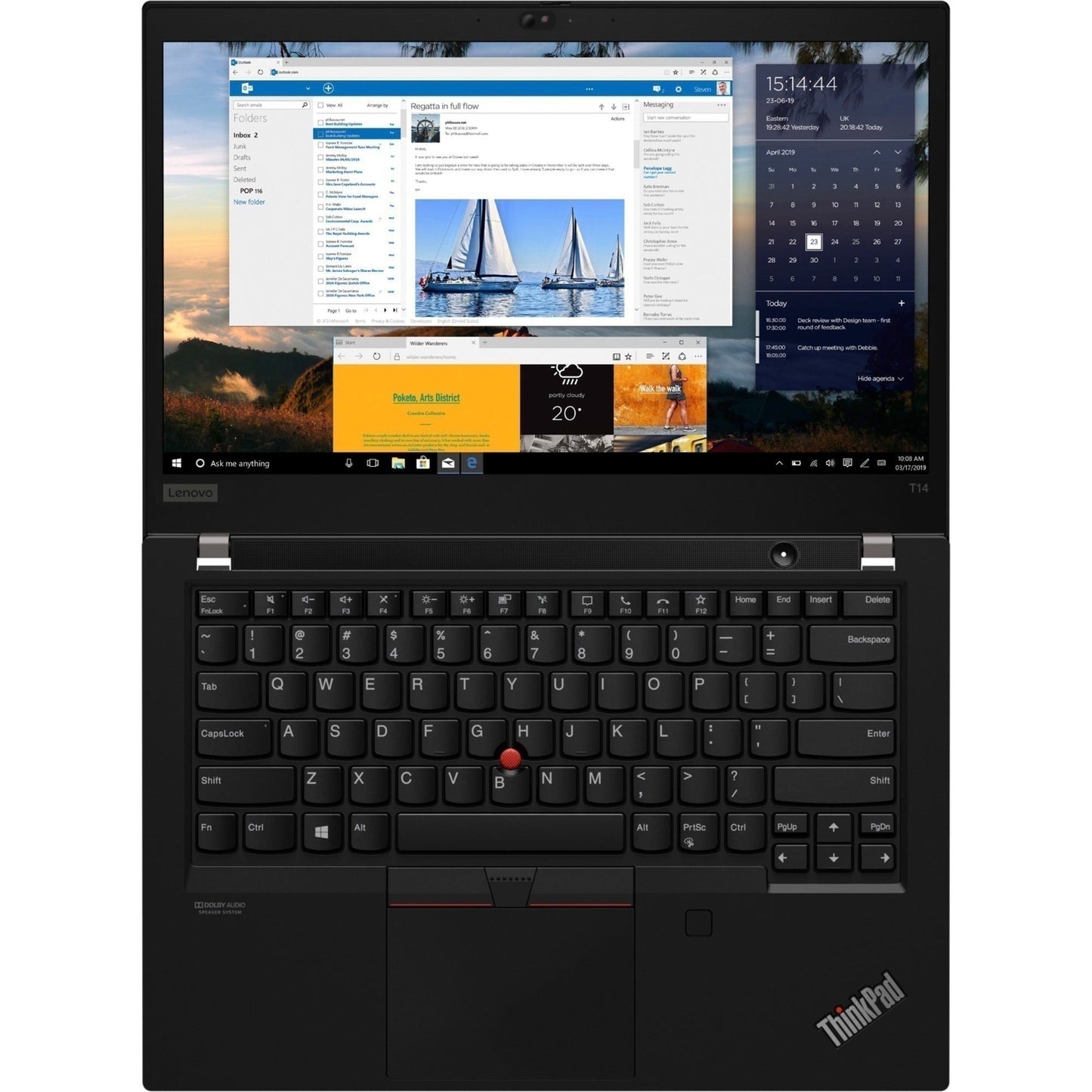 Lenovo ThinkPad T14 Gen 2 20XLS24H0A 14" Touchscreen Notebook - Full HD - 1920 x 1080 - AMD Ryzen 5 PRO 5650U Hexa-core (6 Core) 2.30 GHz - 16 GB Total RAM - 256 GB SSD - Black