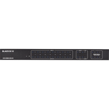 Black Box Video Matrix Switcher - HDMI 2.0