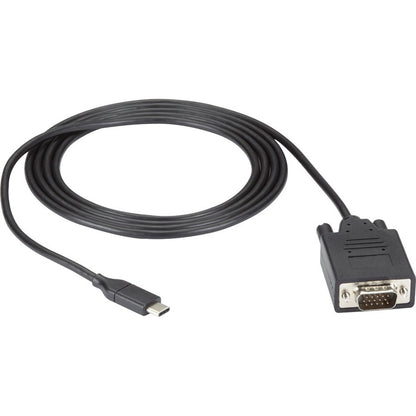 Black Box USB-C to VGA Adapter Cable 1080p HD 6ft