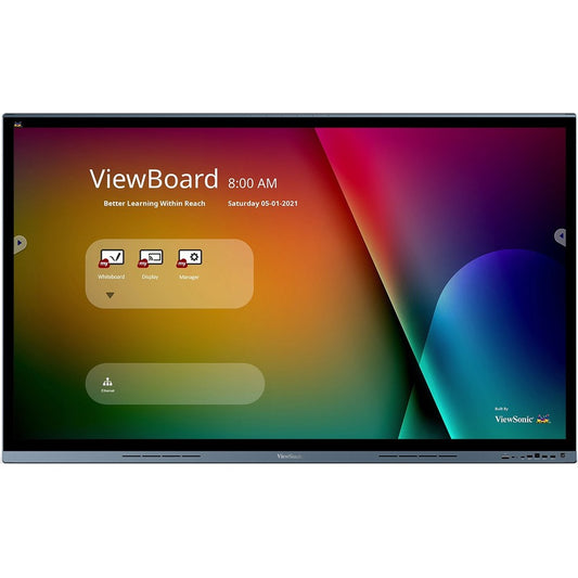 ViewSonic ViewBoard IFP6562 - 4K UHD Interactive Display with Integrated Software 65W USB C RJ45 - 350 cd/m2 - 65"