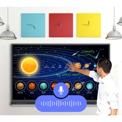 ViewSonic ViewBoard IFP7552-1TAA - 4K TAA Compliant Interactive Display with Integrated Software - 400 cd/m2 - 75"