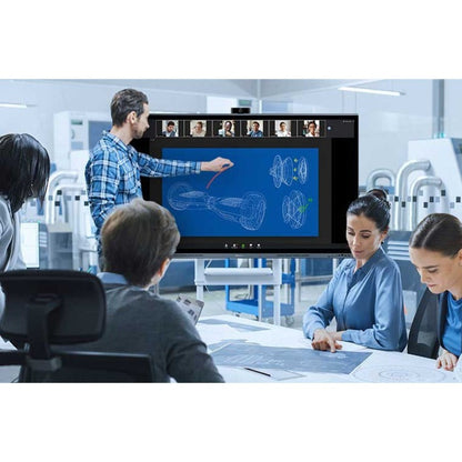 ViewSonic ViewBoard IFP7562 - 4K UHD Interactive Display with Integrated Software 65W USB C RJ45 - 350 cd/m2 - 75"