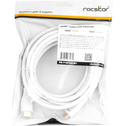 Rocstor Premium HDMI Cable with Ethernet - 4K/60Hz