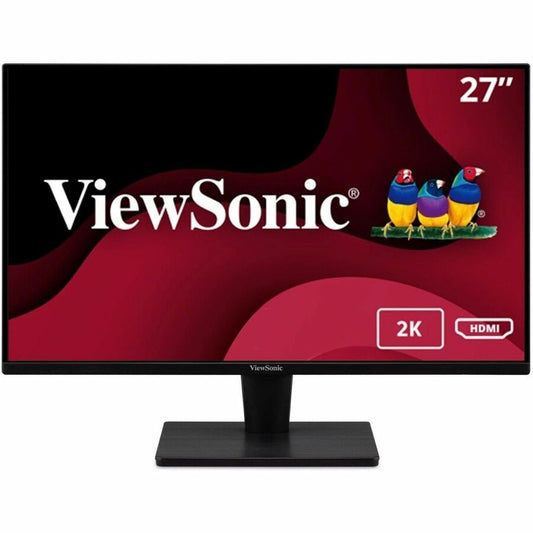 ViewSonic VA2715-2K-MHD 27 Inch 1440p LED Monitor with Adaptive Sync Ultra-Thin Bezels HDMI and DisplayPort Inputs for Home and Office