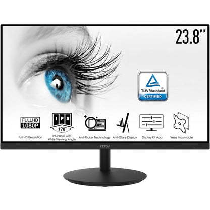 MSI Pro MP242 23.8" Full HD LCD Monitor - 16:9 - Black