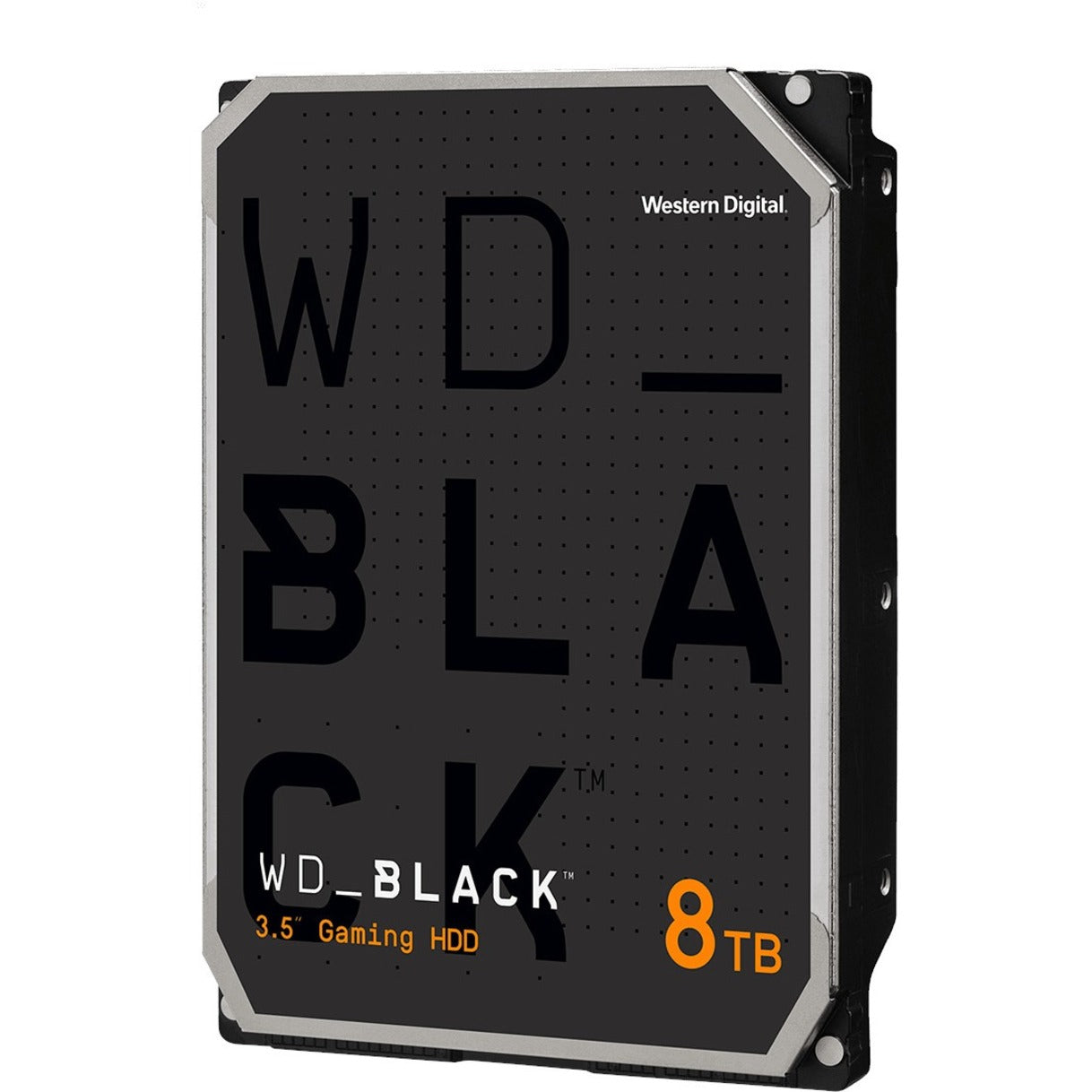WD Black WD8002FZWX 8 TB Hard Drive - 3.5" Internal - SATA (SATA/600) - Conventional Magnetic Recording (CMR) Method - 3.5" Carrier