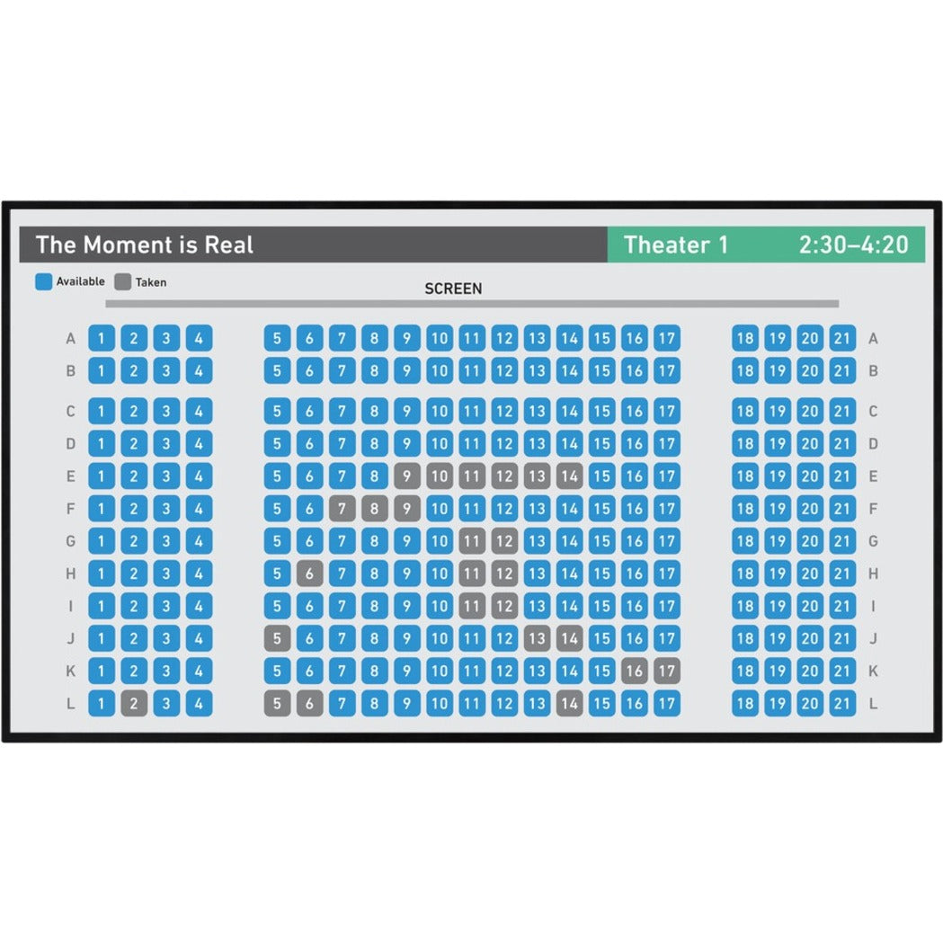 Sharp PNHS551 55" Class 4K Ultra-HD TFT LCD Professional Display High Brightness