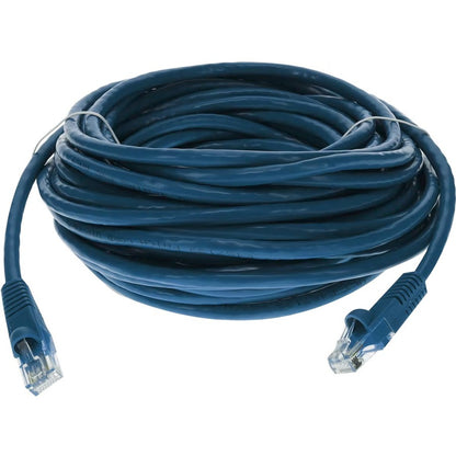 AddOn 36ft RJ-45 (Male) to RJ-45 (Male) Straight Blue Cat6 UTP PVC Copper Patch Cable