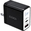 CODi Dual Port 30W Wall Charger/AC Adapter (USB-C USB-A Outputs)