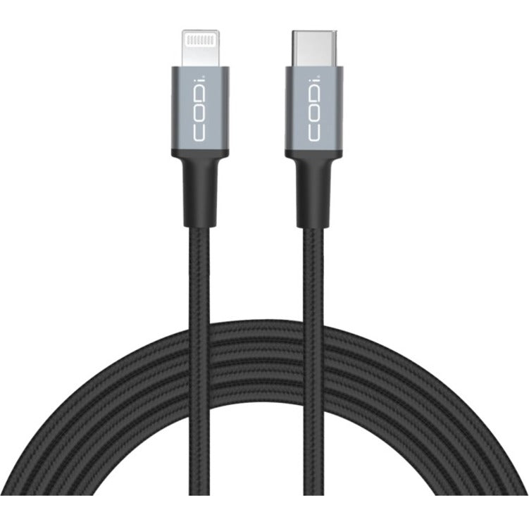 Codi 6' USB-C to Lightning (MFI Certified) Braided Nylon Charge & Sync Cable