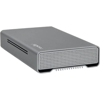 Rocstor Rocpro D90 18 TB Desktop Rugged Hard Drive - 3.5" External - SATA (SATA/600) - Aluminum Gray