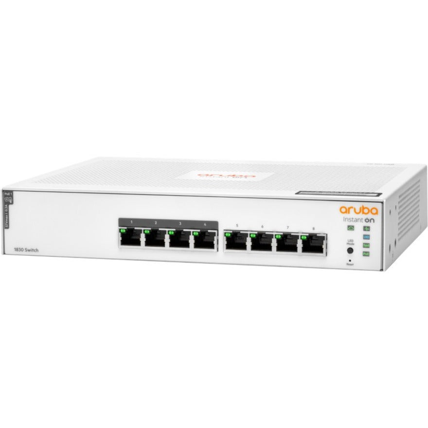 Aruba Instant On 1830 8G 4p Class4 PoE 65W Switch