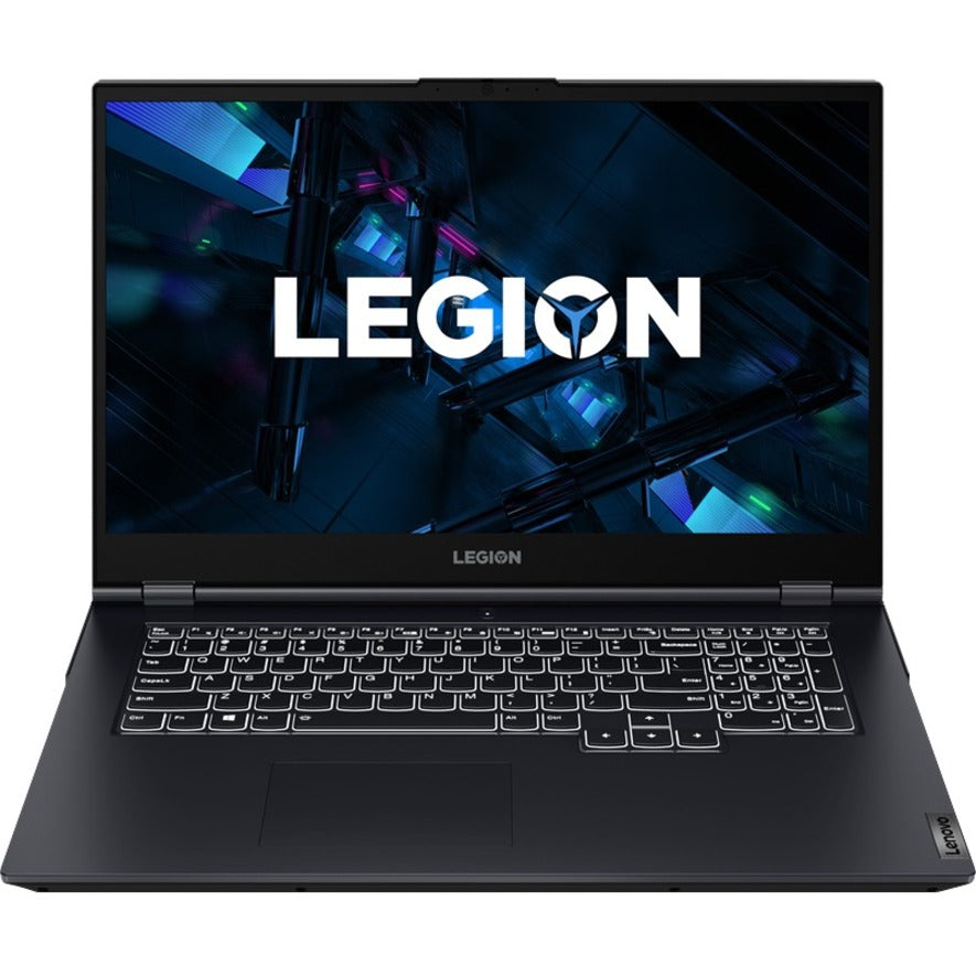Lenovo Legion 5 17ITH6 82JN0021US 17.3" Gaming Notebook - Full HD - 1920 x 1080 - Intel Core i7 11th Gen i7-11800H Octa-core (8 Core) 2.30 GHz - 16 GB Total RAM - 1 TB SSD - Phantom Blue Shadow Black
