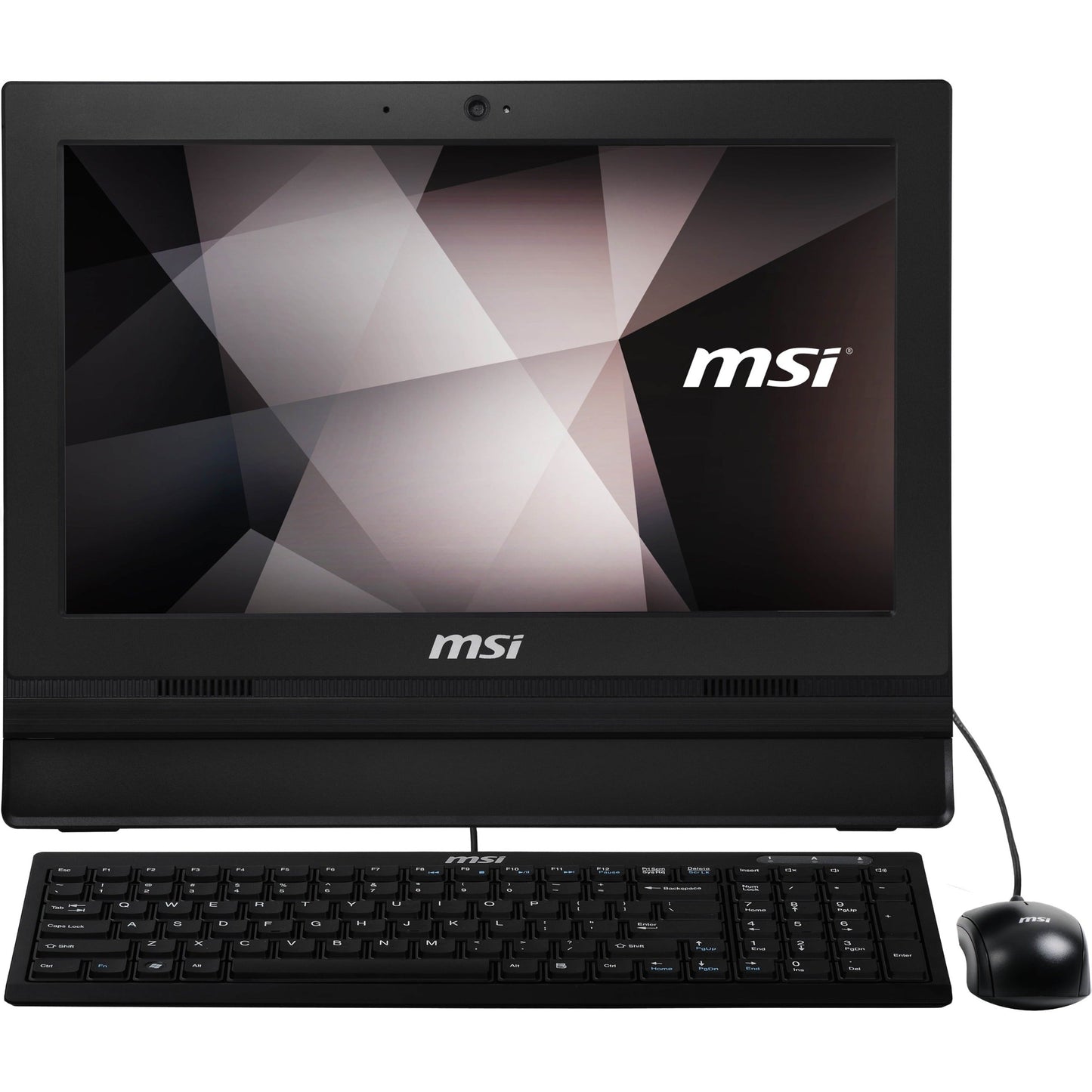 MSI PRO 16T 10M-085US All-in-One Computer - Intel Celeron 5205U Dual-core (2 Core) 1.90 GHz - 4 GB RAM DDR4 SDRAM - 128 GB M.2 Serial ATA/600 SSD - 15.6" HD 1366 x 768 Touchscreen Display - Desktop - Black