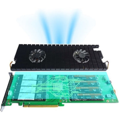 HighPoint SSD7140A PCIe 3.0 x16 Slots 8x M.2 Ports NVMe RAID Controller