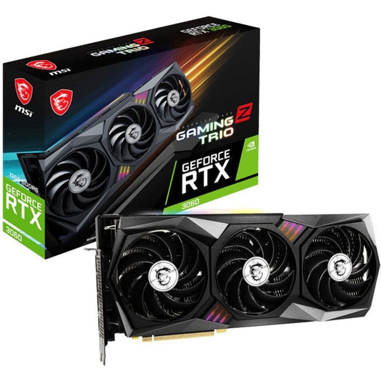 MSI NVIDIA GeForce RTX 3060 Graphic Card - 12 GB GDDR6