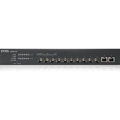 ZYXEL 10-port 10G Smart Managed Fiber Switch with 2 Multi-Gigabit Ports
