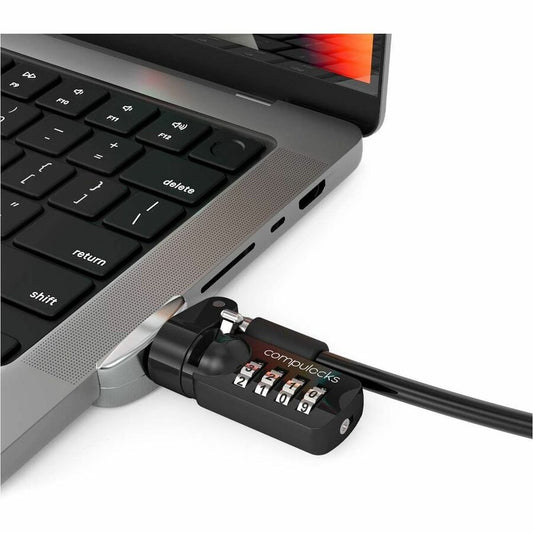 Compulocks MacBook Pro 14-inch Ledge Lock Adapter With Combination Lock