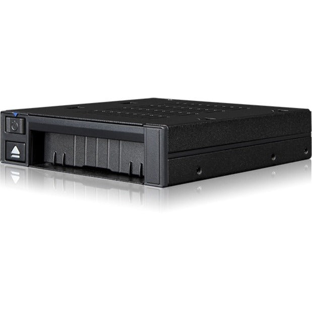 Icy Dock FlexiDOCK MB021VP-B Drive Enclosure for 3.5" U.2 PCI Express NVMe - SFF-8654 SlimSAS Host Interface Internal - Black