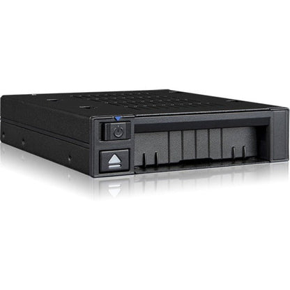 Icy Dock FlexiDOCK MB021VP-B Drive Enclosure for 3.5" U.2 PCI Express NVMe - SFF-8654 SlimSAS Host Interface Internal - Black