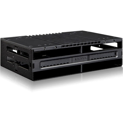 Icy Dock FlexiDOCK MB024SP-B Drive Enclosure 12Gb/s SAS SATA/600 - Serial ATA/600 Host Interface External - Black