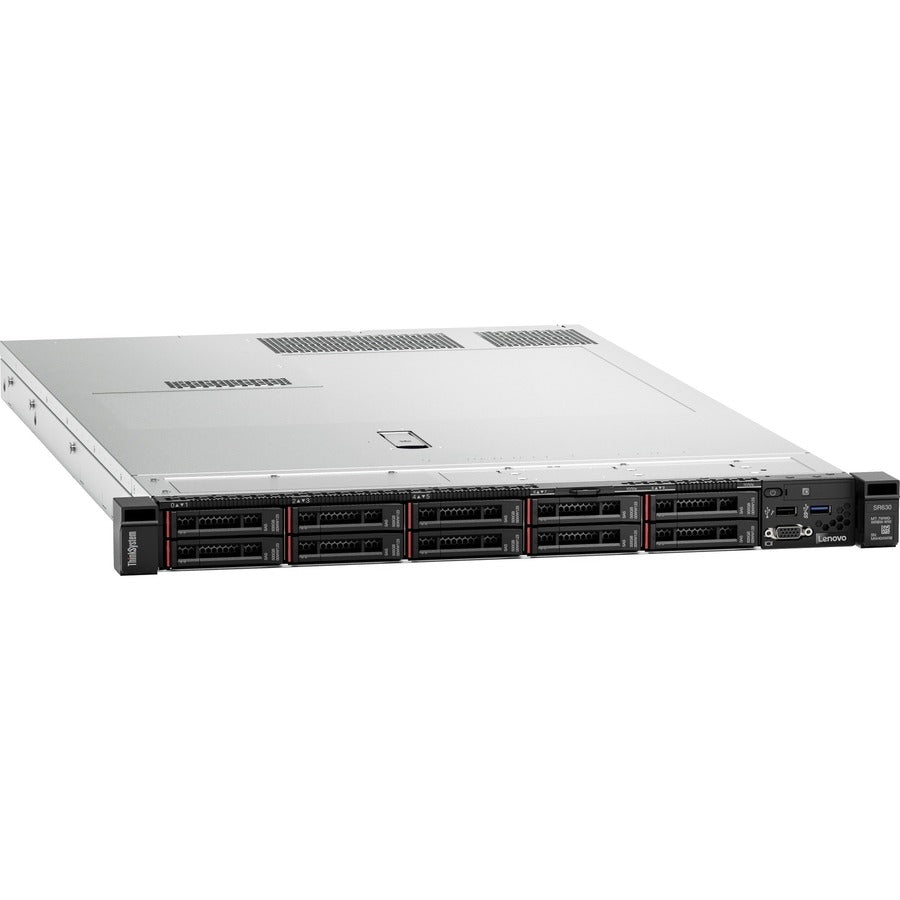 Lenovo ThinkSystem SR630 7X02A0H9NA 1U Rack Server - 1 x Intel Xeon Gold 5218 2.30 GHz - 32 GB RAM - Serial ATA/600 12Gb/s SAS Controller