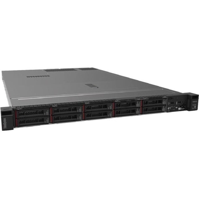 Lenovo ThinkSystem SR630 7X02A0H8NA 1U Rack Server - 1 x Intel Xeon Silver 4214 2.20 GHz - 32 GB RAM - Serial ATA/600 12Gb/s SAS Controller