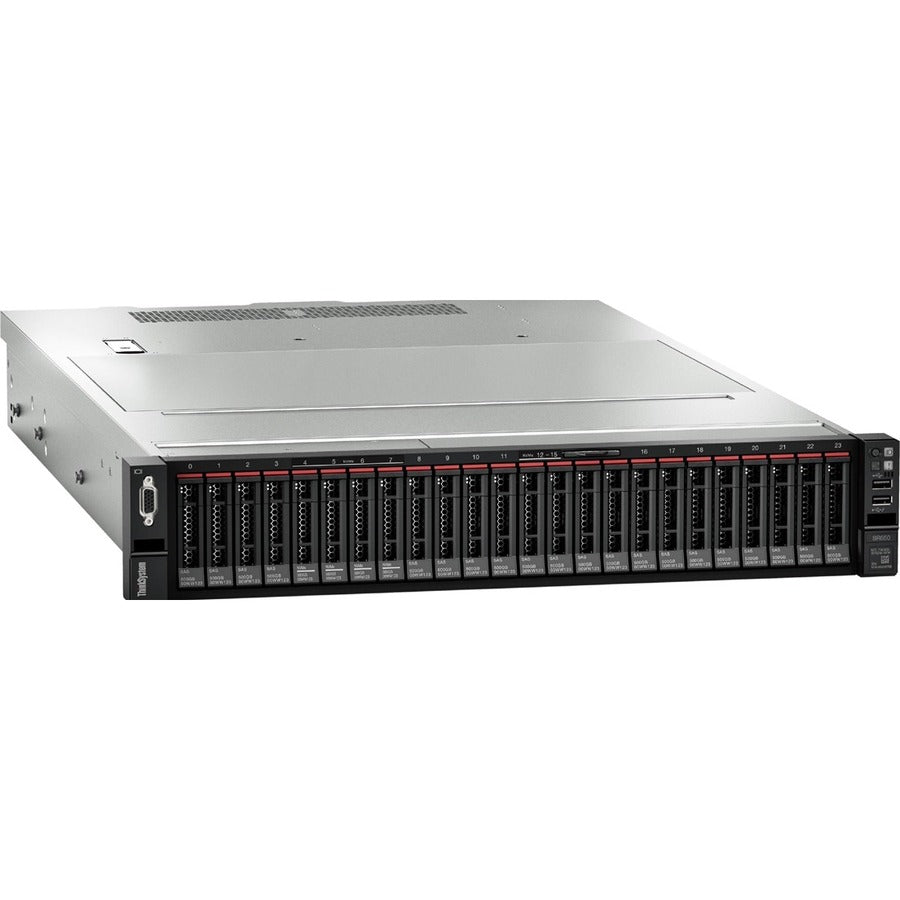 Lenovo ThinkSystem SR650 7X06A0NANA 2U Rack Server - 1 x Intel Xeon Gold 5218 2.30 GHz - 32 GB RAM - 12Gb/s SAS Serial ATA/600 Controller