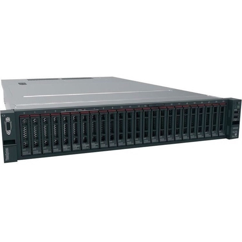 Lenovo ThinkSystem SR650 7X06A0NDNA 2U Rack Server - 1 x Intel Xeon Silver 4208 2.10 GHz - 32 GB RAM - 12Gb/s SAS Serial ATA/600 Controller