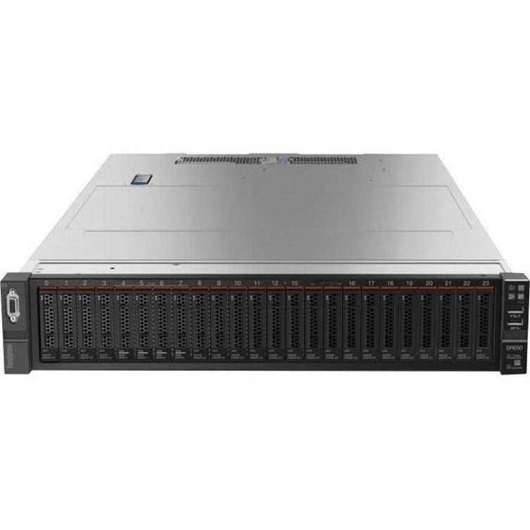 Lenovo ThinkSystem SR650 7X06A0NDNA 2U Rack Server - 1 x Intel Xeon Silver 4208 2.10 GHz - 32 GB RAM - 12Gb/s SAS Serial ATA/600 Controller