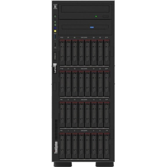 Lenovo ThinkSystem ST650 V2 7Z74A02NNA 4U Tower Server - 1 x Intel Xeon Silver 4314 2.40 GHz - 32 GB RAM - Serial ATA/600 Controller
