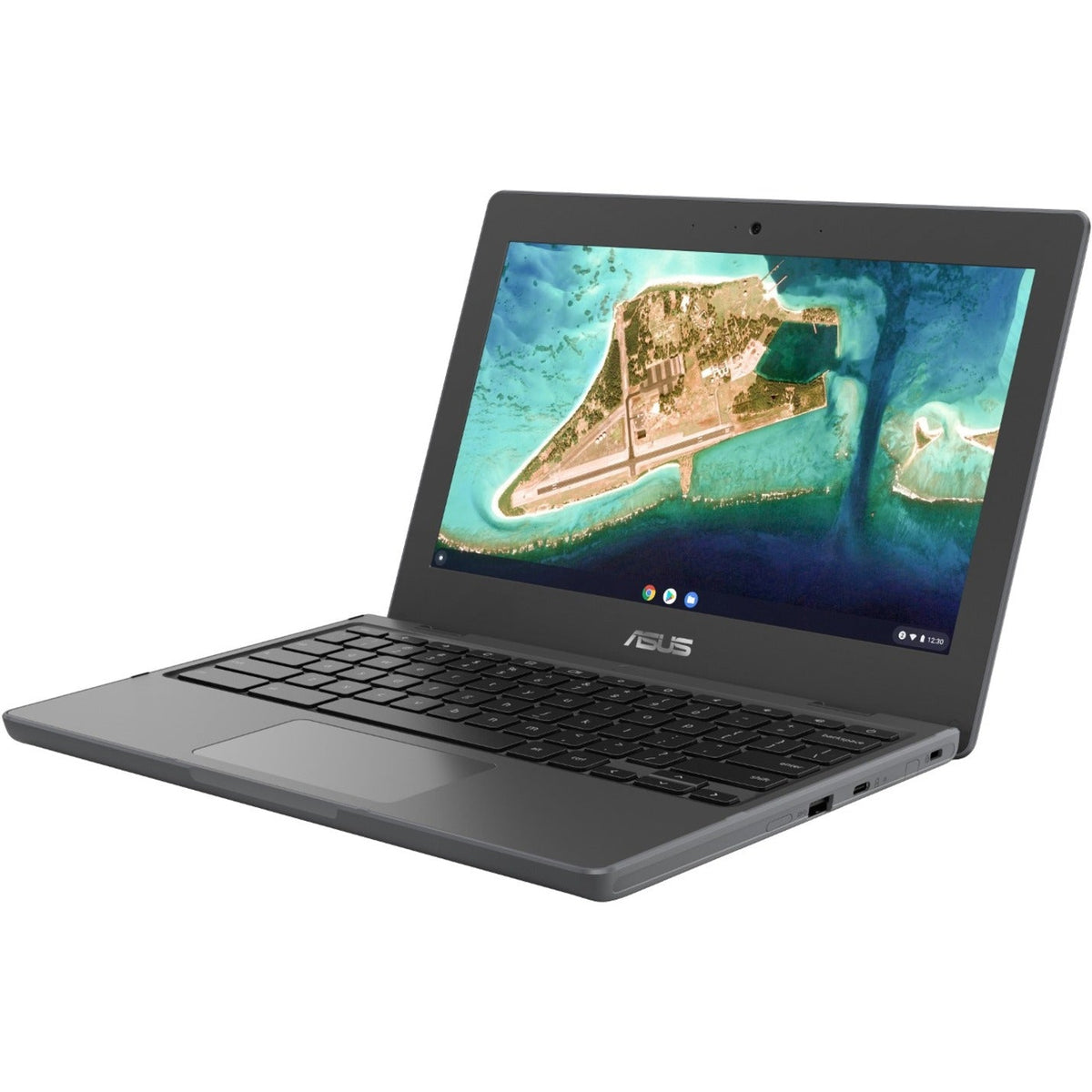 Asus Chromebook Flip CR1 CR1100FKA-YZ182T-S 11.6" Touchscreen Convertible Chromebook - HD - 1366 x 768 - Intel Celeron N5100 Quad-core (4 Core) 1.10 GHz - 8 GB Total RAM - 32 GB Flash Memory - Dark Gray