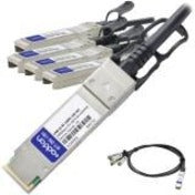 Netpatibles 100GBASE-CR4 QSFP to 4 x 25GbE SFP Twinax Copper Cable 3 meter