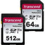 Transcend TS64GSDC340S 64 GB UHS-I (U3) V30 SDXC - 25 Pack