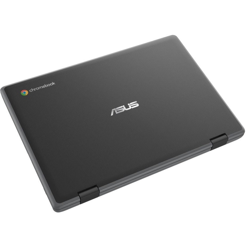 Asus Chromebook Flip CR1 CR1100FKA-YZ142T 11.6" Touchscreen Convertible Chromebook - HD - 1366 x 768 - Intel Celeron N5100 Quad-core (4 Core) 1.10 GHz - 4 GB Total RAM - 32 GB Flash Memory - Dark Gray