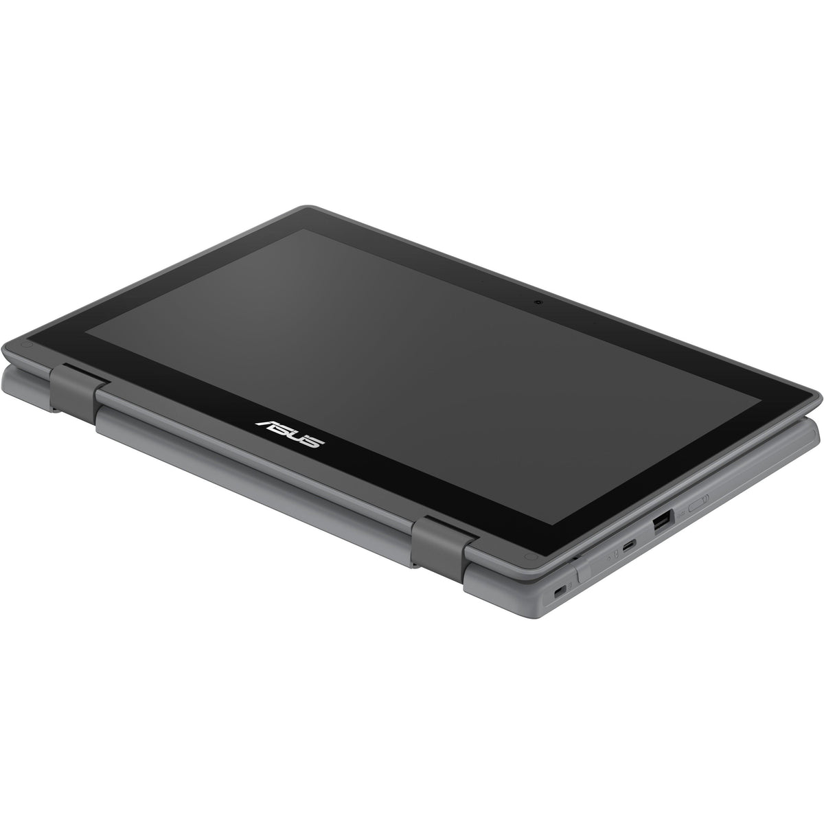 Asus Chromebook Flip CR1 CR1100FKA-YZ142T 11.6" Touchscreen Convertible Chromebook - HD - 1366 x 768 - Intel Celeron N5100 Quad-core (4 Core) 1.10 GHz - 4 GB Total RAM - 32 GB Flash Memory - Dark Gray