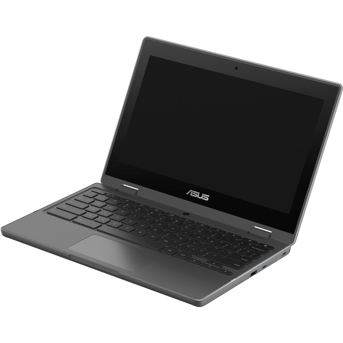Asus Chromebook Flip CR1 CR1100FKA-YZ142T 11.6" Touchscreen Convertible Chromebook - HD - 1366 x 768 - Intel Celeron N5100 Quad-core (4 Core) 1.10 GHz - 4 GB Total RAM - 32 GB Flash Memory - Dark Gray