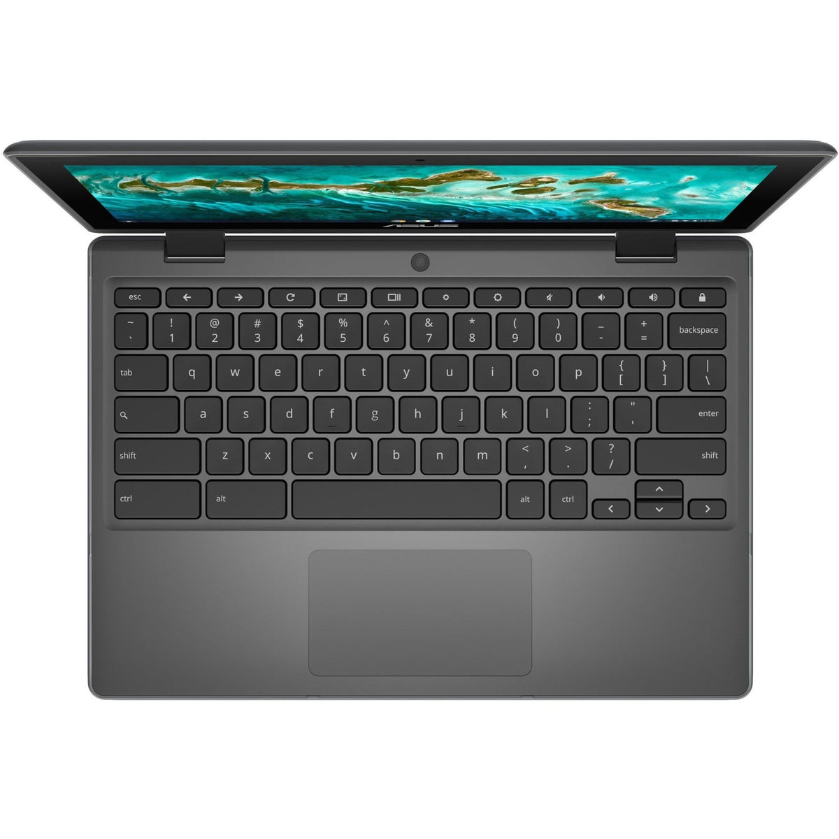 Asus Chromebook Flip CR1 CR1100FKA-YZ142T 11.6" Touchscreen Convertible Chromebook - HD - 1366 x 768 - Intel Celeron N5100 Quad-core (4 Core) 1.10 GHz - 4 GB Total RAM - 32 GB Flash Memory - Dark Gray