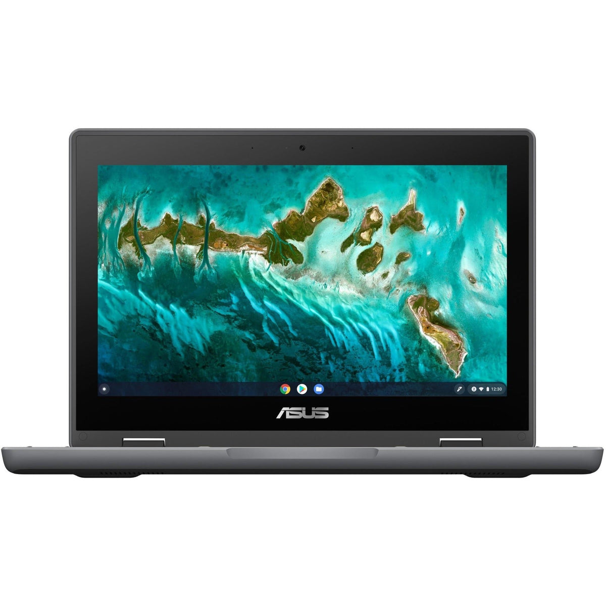 Asus Chromebook Flip CR1 CR1100FKA-YZ142T 11.6" Touchscreen Convertible Chromebook - HD - 1366 x 768 - Intel Celeron N5100 Quad-core (4 Core) 1.10 GHz - 4 GB Total RAM - 32 GB Flash Memory - Dark Gray