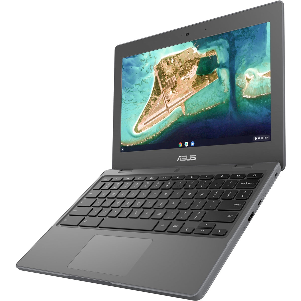 Asus Chromebook Flip CR1 CR1100FKA-YZ182T 11.6" Touchscreen Rugged Convertible 2 in 1 Chromebook - HD - 1366 x 768 - Intel Celeron N5100 Quad-core (4 Core) 1.10 GHz - 8 GB Total RAM - 32 GB Flash Memory - Dark Gray
