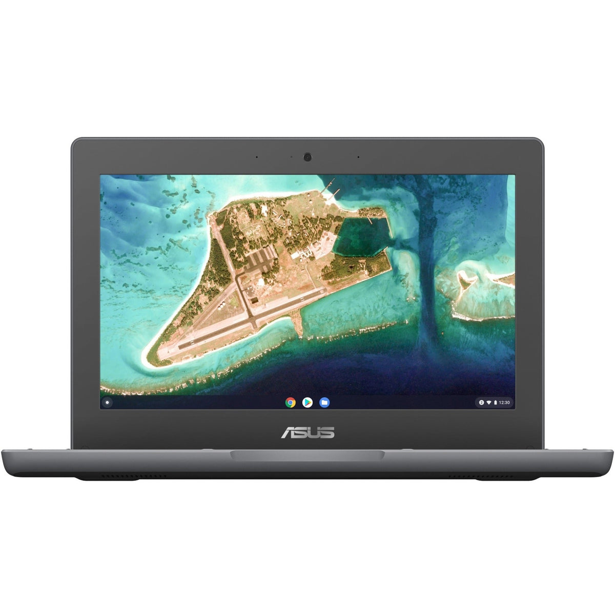 Asus Chromebook Flip CR1 CR1100FKA-YZ182T 11.6" Touchscreen Rugged Convertible 2 in 1 Chromebook - HD - 1366 x 768 - Intel Celeron N5100 Quad-core (4 Core) 1.10 GHz - 8 GB Total RAM - 32 GB Flash Memory - Dark Gray