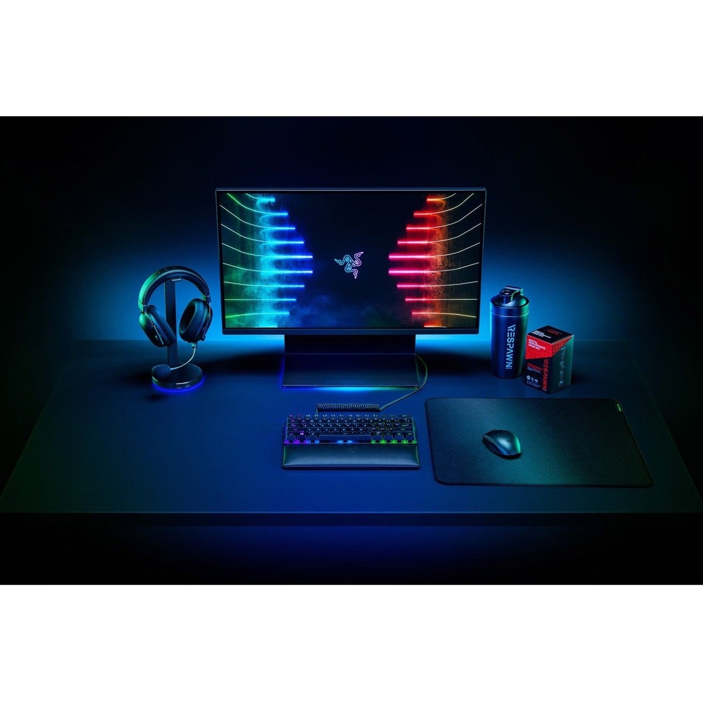 Razer Strider - XXL Hybrid Mouse Mat with a Soft Base and Smooth Glide