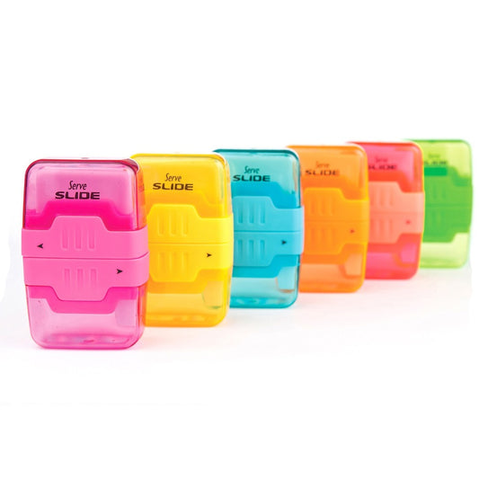 So-Mine Serve Slide Eraser & Sharpener Combo