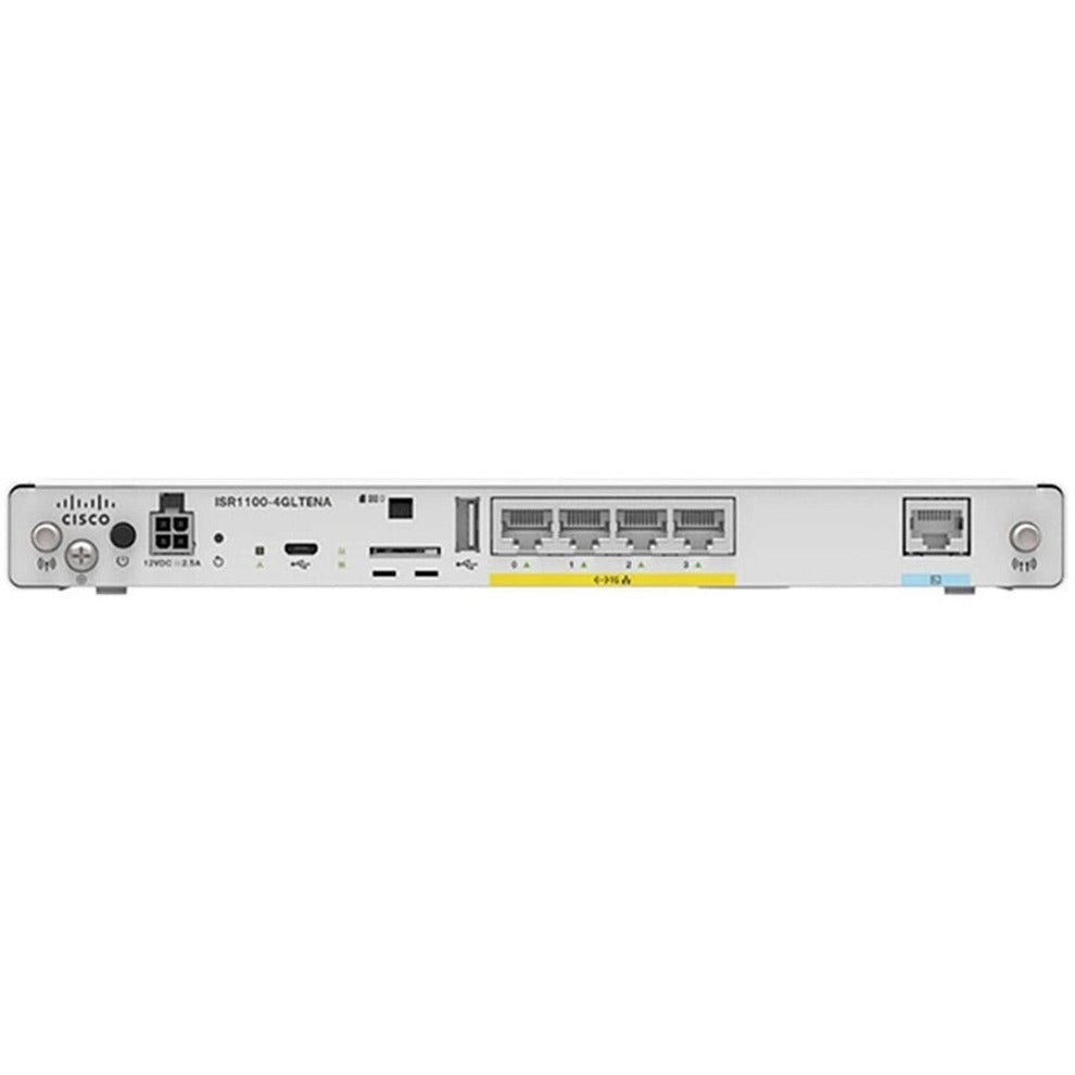 Cisco ISR1100-4G 1 SIM Cellular Ethernet Wireless Integrated Services Router - Refurbished