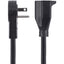StarTech.com 3ft Power Extension Cord Rotating Flat Plug Extension Cord NEMA 5-15P to NEMA 5-15R Cable 16 AWG 125V/15A